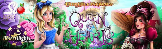 Slots Capital Casino - $10 Free Chip on Queen of Hearts + 400% Bonus up to $4,000