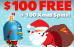 Sloto Cash Casino - 200% Deposit Bonus Codes + $100 Free Chip + 100 Xmas Spins December 2021