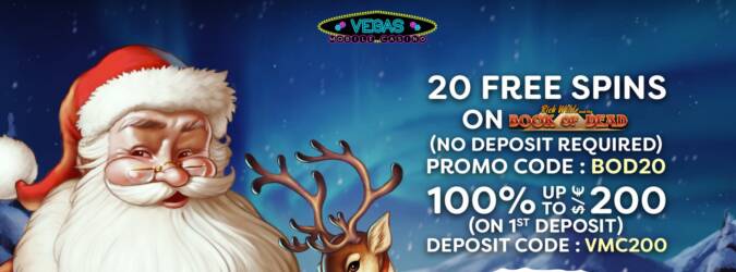 Vegas Mobile Casino - Exclusive 20 No Deposit Free Spins Bonus Code + 100% Bonus up to £/€/$200