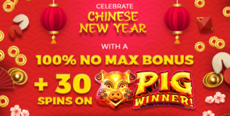 100% No Max Deposit Bonus Code + 30 Free Spins on Pig Winner @ 11 SpinLogic Gaming Casinos