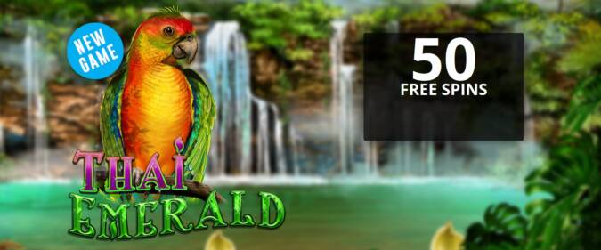 Diamond Reels Casino - Exclusive 50 No Deposit FS Bonus Code on Thai Emerald