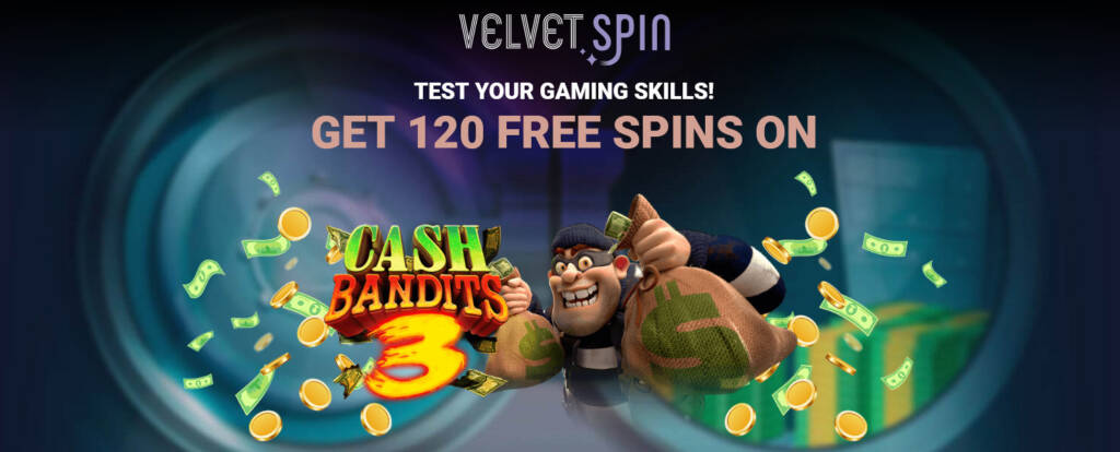 Velvet Spin Casino Exclusive 120 No Deposit FS Bonus Code On Cash 