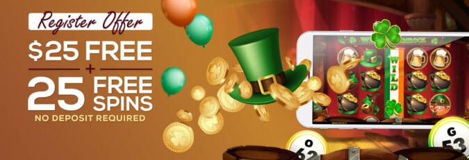 BingoFest - Exclusive 25 No Deposit FS on Wild Shamrock + $25 Bingo Bonus + 500% Welcome Bonus