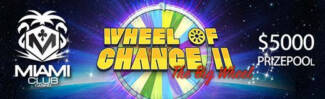 Miami Club Casino - $5,000 Month Long Tournament on Wheel of Chance II