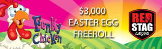 Red Stag Casino - $3,000 Easter Egg Freeroll April 2022