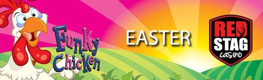 Red Stag Casino - 37 No Deposit FS on Funky Chicken + 400% Deposit Bonus + 100 FS