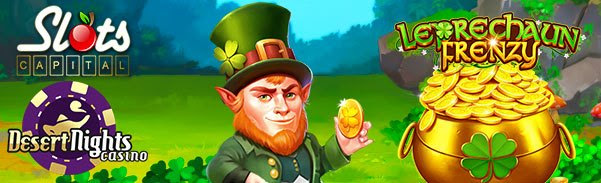 Slots Capital Casino - $15 Free Chip on Leprechaun Frenzy + 400% Bonus up to $4,000