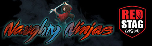 Red Stag Casino - 43 No Deposit FS on Naughty Ninjas + 425% Deposit Bonus + 100 FS