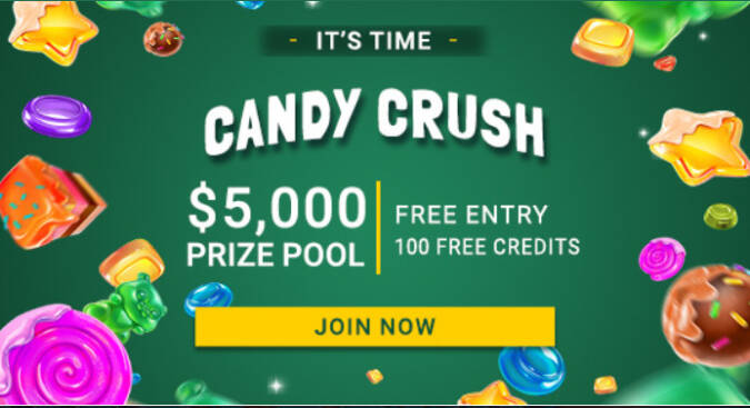 Fair Go Casino - $5000 Candy Crush Freeroll Tournament