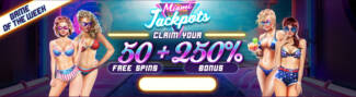 Grand Fortune Casino - 250% No Max Bonus Code + 50 Free Spins on Miami Jackpots