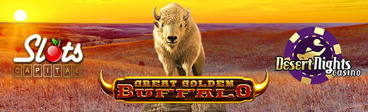 Slots Capital Casino - $15 Free Chip on Great Golden Buffalo + 400% Bonus up to $4,000