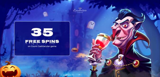 Exclusive Casino - Exclusive 35 No Deposit Free Spins Bonus Code on Count Cashtacular