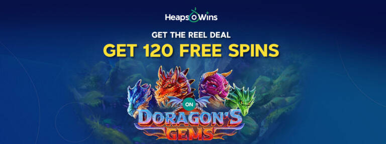 Heaps O Wins Casino Exclusive 120 No Deposit FS Bonus Code On 