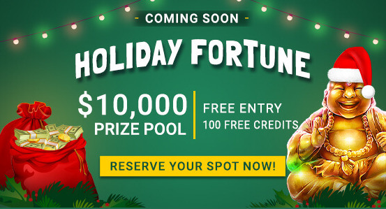 Fair Go Casino - $10,000 Holiday Fortune Freeroll Tournament