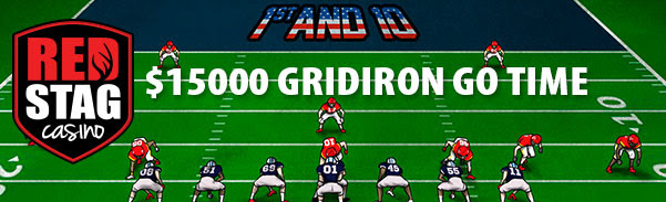 Red Stag Casino - $15,000 Gridiron Go Time Tournament on 1st and 10 Slot