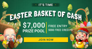 Fair Go Casino - $7,000 Easter Basket of Cash Freeroll Tournament