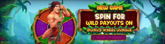 250% No Max Bonus Code + 65 FS on Bonus Wheel Jungle @ 11 SpinLogic Gaming Casinos