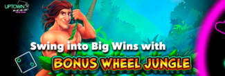 Uptown Aces Casino - 22 No Deposit FS Bonus Code on Bonus Wheel Jungle + 333% Bonus + 33 FS