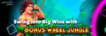 Uptown Pokies - Deposit $25 and get 111 Free Spins on Bonus Wheel Jungle