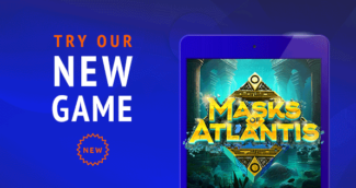 Jackpot Capital Casino - 200% Deposit Bonus + 20 Free Spins on Masks of Atlantis