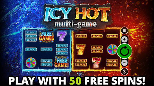 CasinoMax - 50 No Deposit Free Spins Bonus Code on Icy Hot multi-game