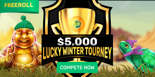 Ozwin Casino - $5,000 Lucky Winter Tourney on Fortunate Buddha