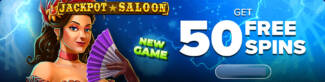 Heaps O Wins Casino - 330% Deposit Bonus + 50 Free Spins on Jackpot Saloon