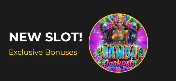 Slotastic Casino - Deposit $25 and get 75 Added Free Spins on Samba Jackpots