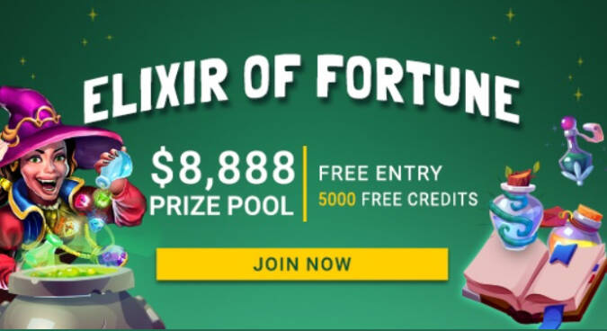 Fair Go Casino - $8,888 Elixir of Fortune Freeroll Tournament