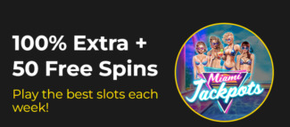 Slotastic Casino - 100% Weekly Bonus Code + 50 FS on Miami Jackpots