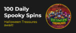 Slotastic Casino - up to 100 daily Free Spins on Halloween Treasures October 2023