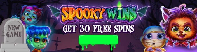 Velvet Spin Casino - 350% Deposit Bonus + 30 Free Spins on Spooky Wins