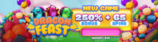 250% No Max Bonus Code + 65 FS on Dragon Feast @ 11 SpinLogic Gaming Casinos