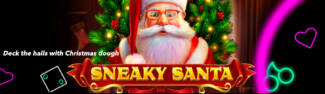 Uptown Pokies - 25 No Deposit Free Spins on Sneaky Santa + 250% Bonus + 25 FS