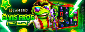 Ripper Casino - 150% Deposit Bonus + 50 Free Spins on Elvis Frog Trueways