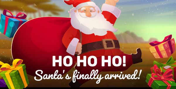 Ozwin Casino - 123 No Deposit Free Spins Bonus Code on Santas Reel Wheel