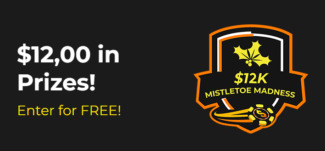 Slotastic Casino - $12,000 Mistletoe Madness Freeroll Tournament