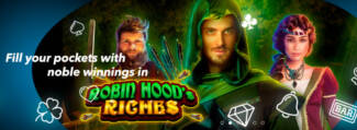 Sloto Cash Casino - Deposit $25 and Get 100 Free Spins on Robin Hoods Riches