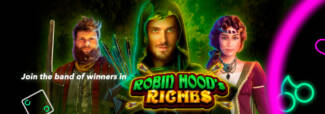 Uptown Pokies - 30 No Deposit Free Spins on Robin Hoods Riches + 350% Bonus + 50 FS