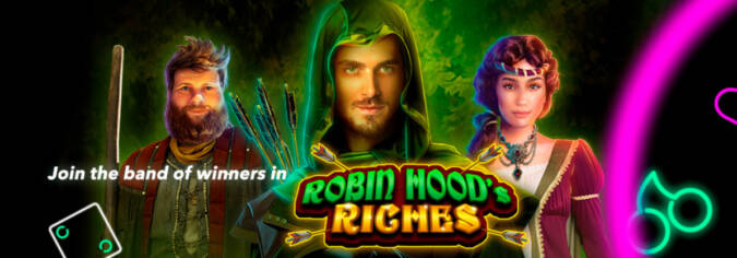 Uptown Pokies - 30 No Deposit Free Spins on Robin Hoods Riches + 350% Bonus + 50 FS