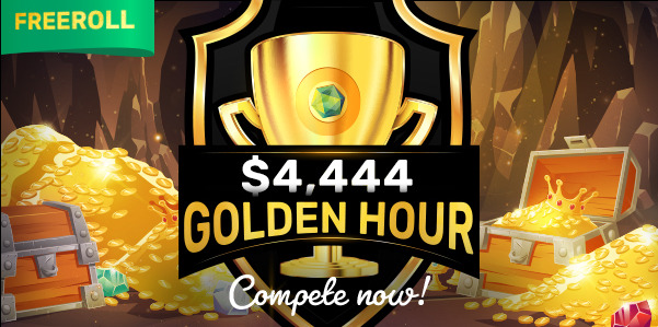 Ozwin Casino - $4,444 Golden Hour Freeroll Tournament on Great Golden Lion