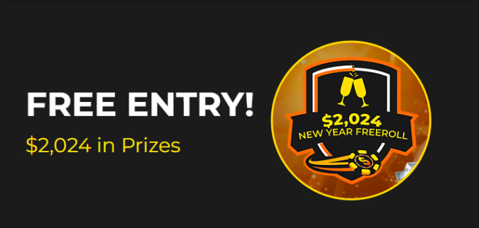 Slotastic Casino - $2,024 New Year Freeroll Tournament