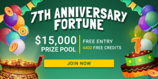 Fair Go Casino - $15,000 7th Anniversary Fortune Freeroll Tournament