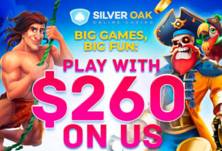 Silver Oak Casino - $130 Free Chip No Deposit Bonus Code