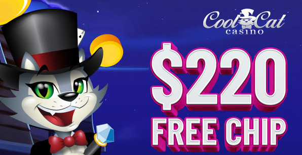 Cool Cat Casino - $220 Free Chip No Deposit Bonus Code April 2024