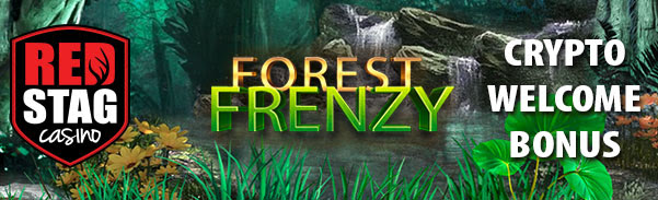 Red Stag Casino - 35 No Deposit FS Bonus Code on Forest Frenzy + 322% Crypto Bonus + 155 FS