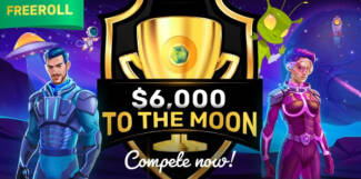 Ozwin Casino - $6,000 To the Moon Freeroll Tournament on Cosmic Crusade
