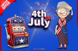 Jackpot Capital Casino - Three 4th of July Bonuses + $50 Free Chip After