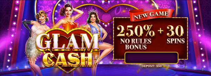 Raging Bull Casino - 250% Bonus Code + 30 Free Spins on Glam Cash