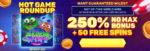 Raging Bull Casino - 250% Bonus Code + 50 Free Spins on Hot Aliens